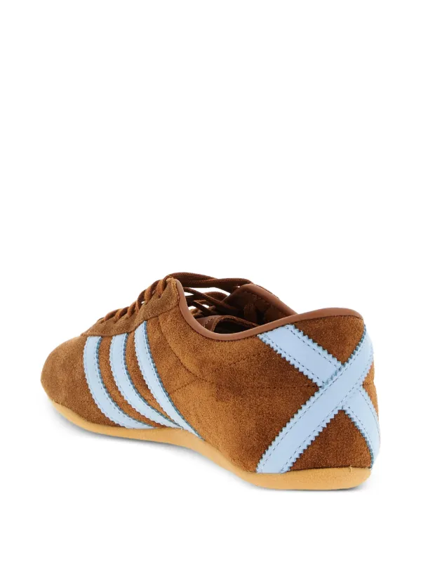 Adidas Tokyo Suede contrast-bands Sneakers | Brown | FARFETCH
