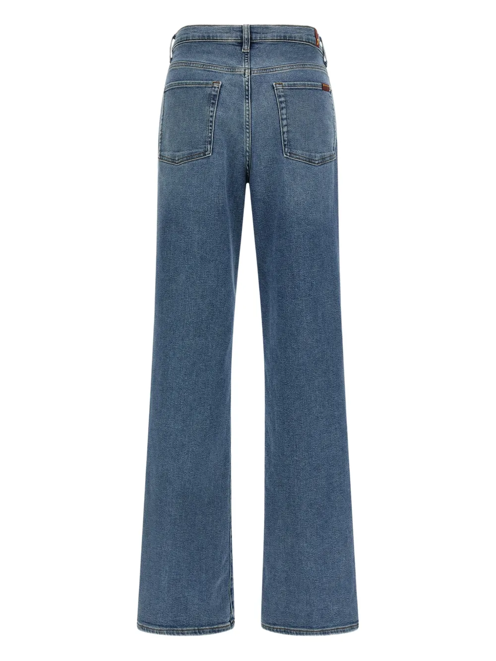 7 For All Mankind Dojo five-pockets straight jeans - Blauw