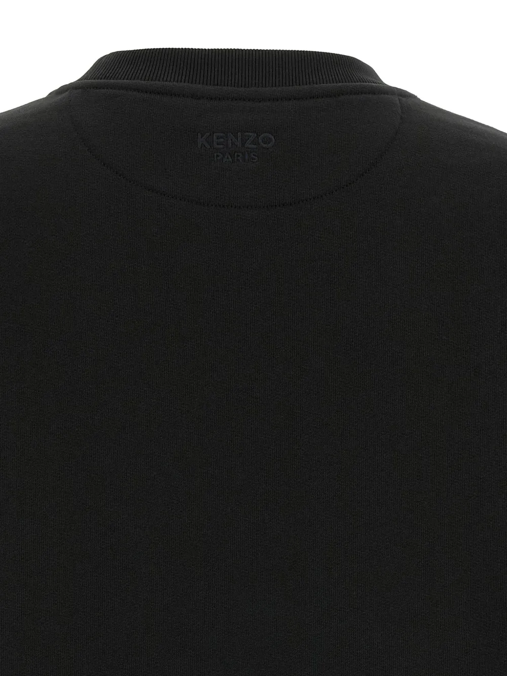 Kenzo Sweater met logopatch Zwart