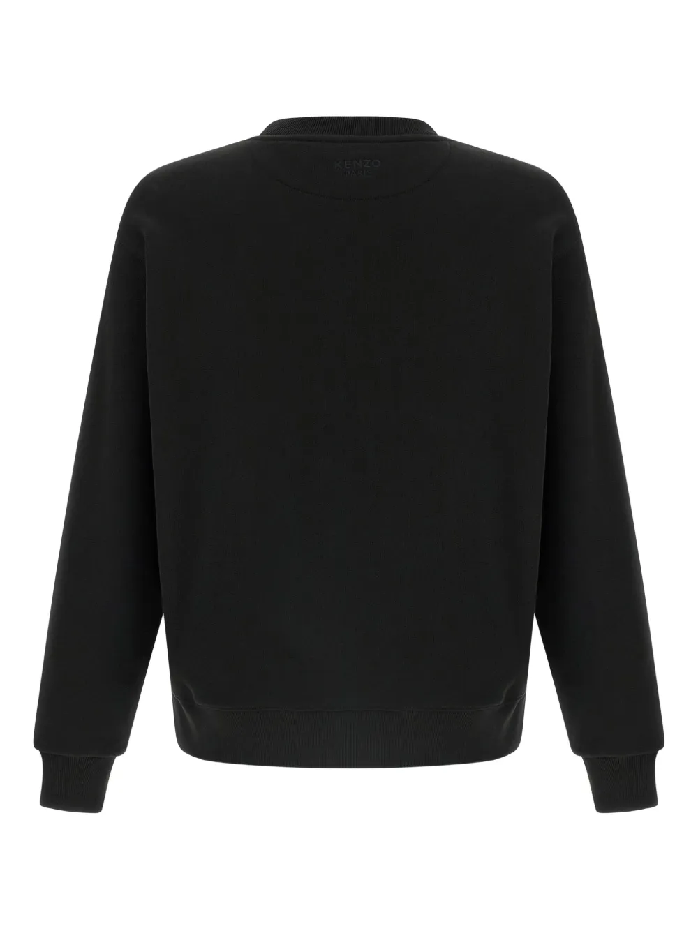 Kenzo logo-patch crew-neck sweater - Zwart