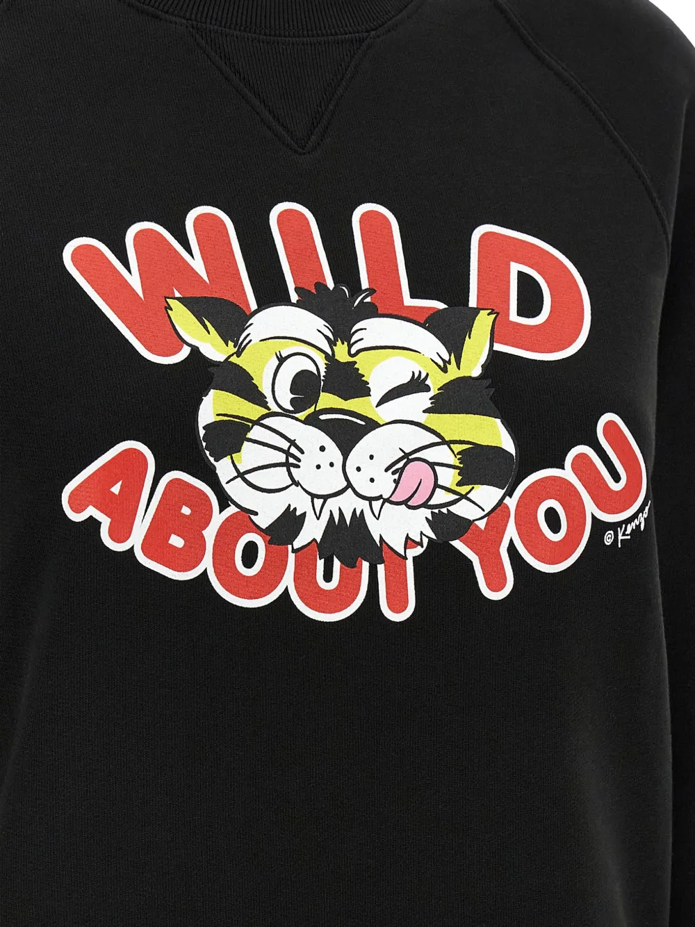 Kenzo Wild Tiger sweater Zwart