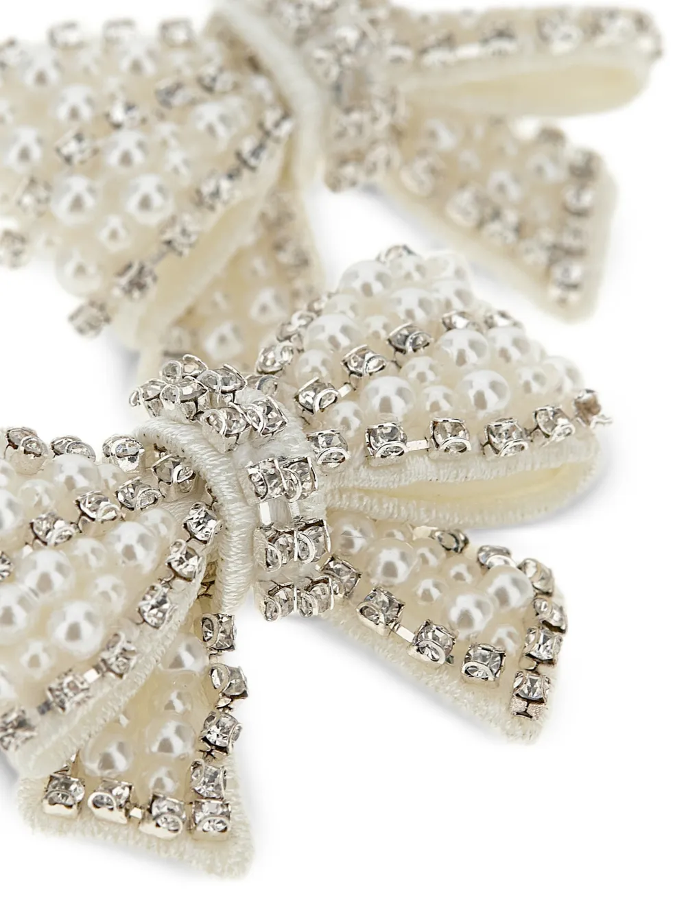 Pearl Bow-Shape Earrings