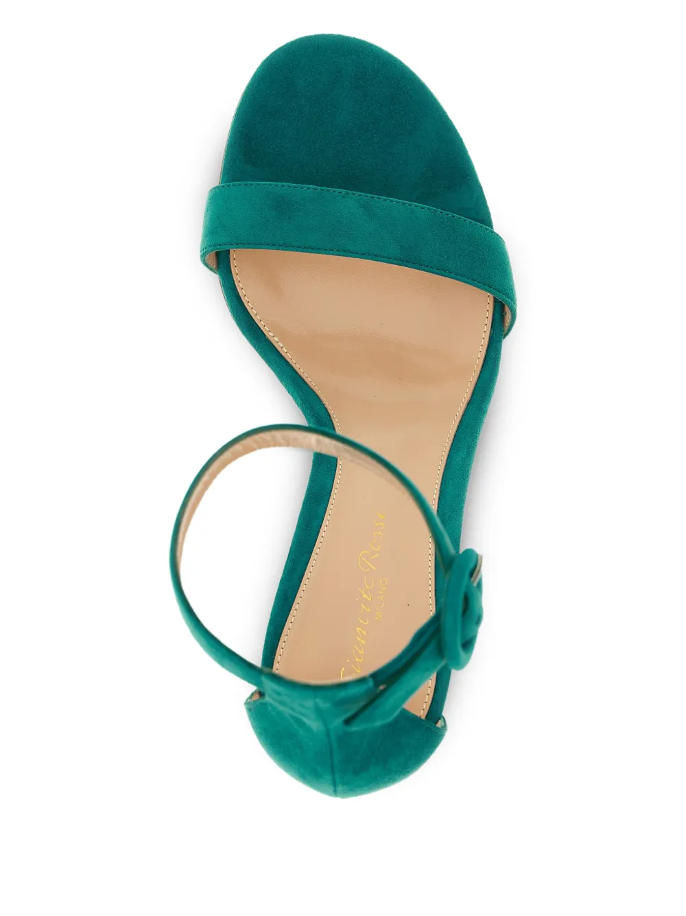 Gianvito Rossi Portofino suède sandalen Groen