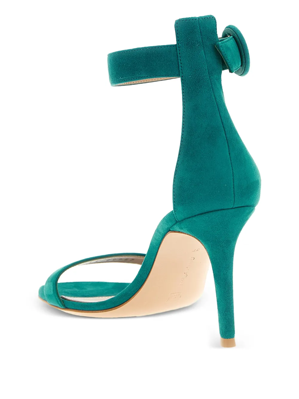 Gianvito Rossi Portofino suède sandalen Groen