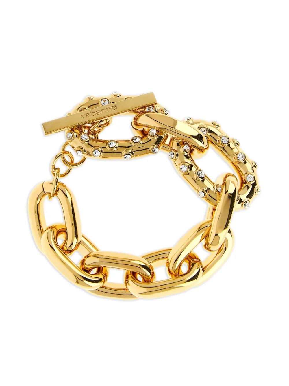 Rabanne XL Link bracelet - Oro