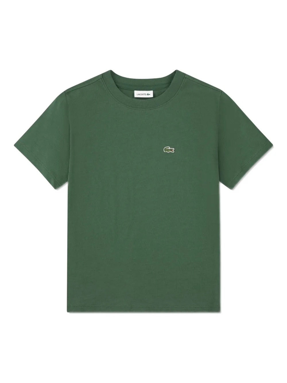 Lacoste Kids logo-detail T-shirt - Verde
