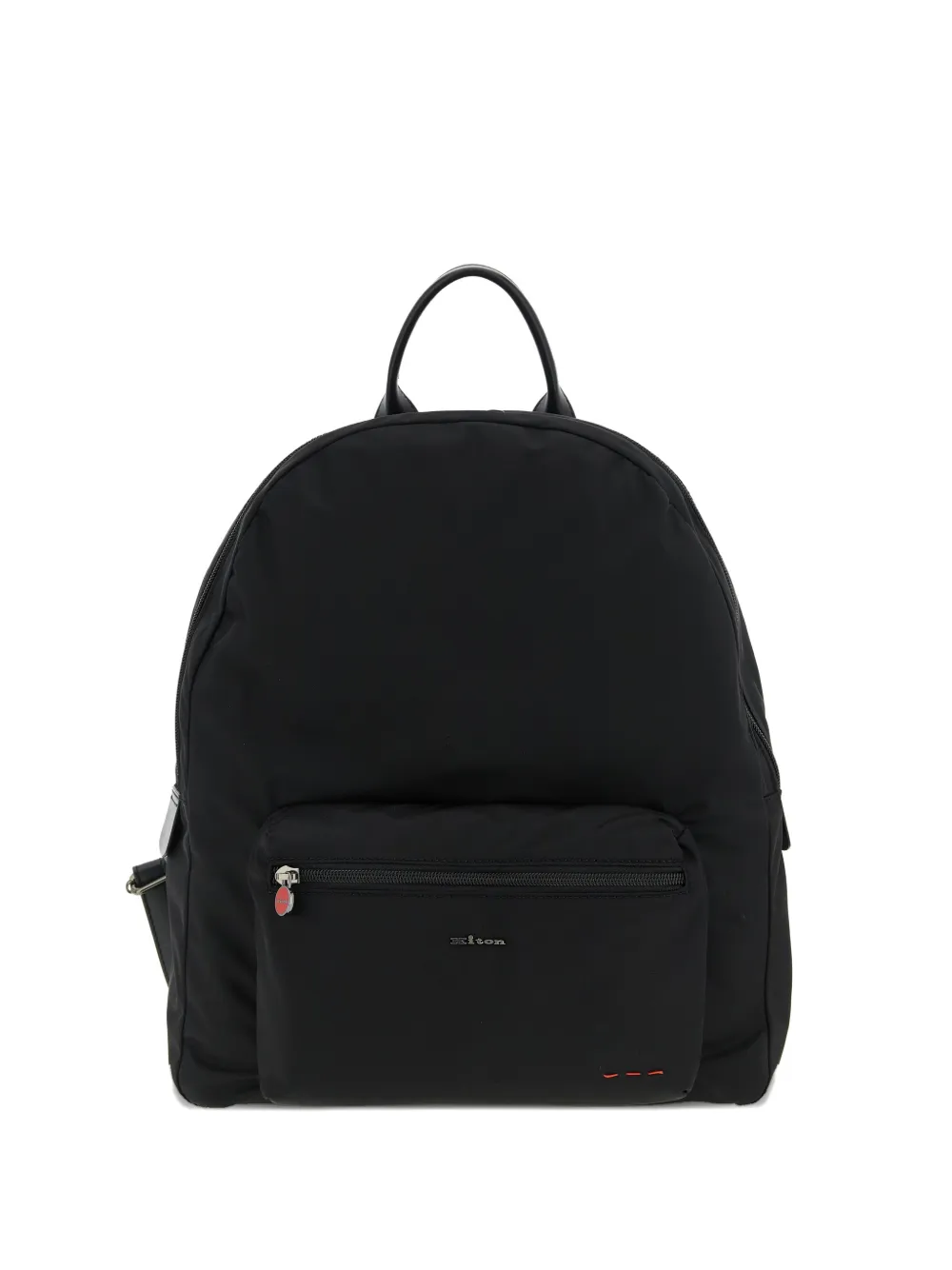 Kiton zip front-pocket backpack - Nero