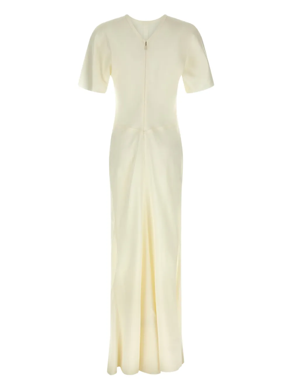 Victoria Beckham Isabella draped gown dress - Beige