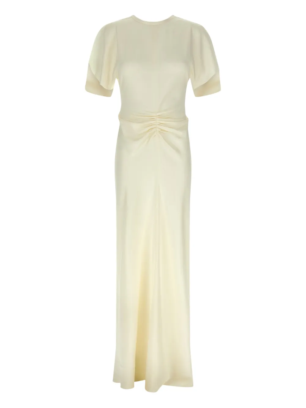 Victoria Beckham Isabella draped gown dress - Toni neutri