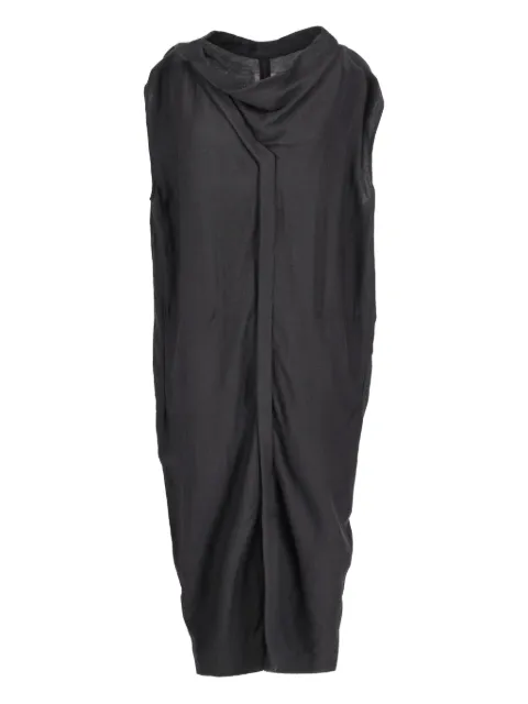 Rick Owens Vintage draped round-neck shirt dress