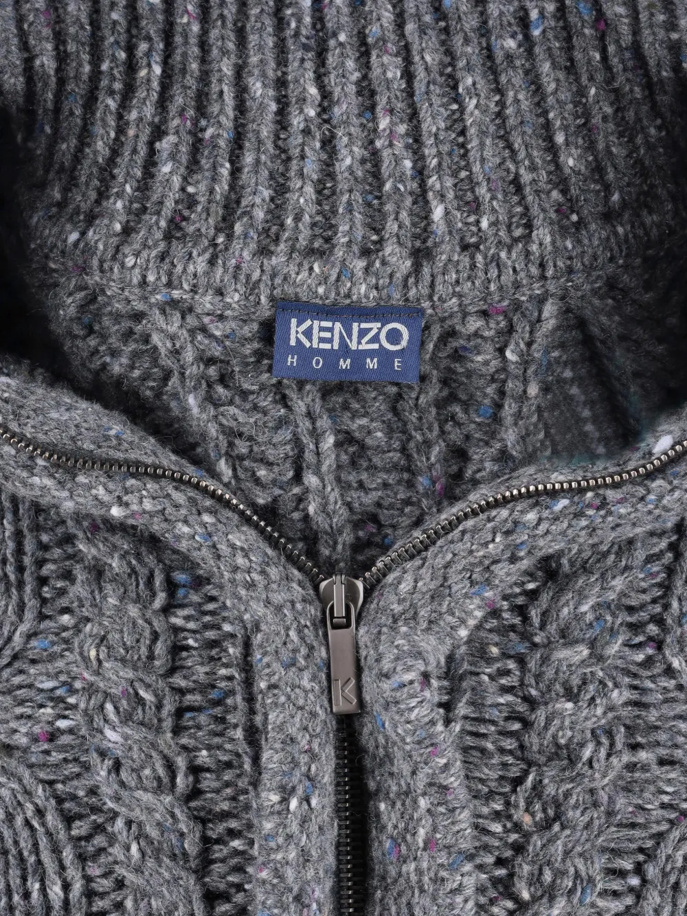 Kenzo Pre-Owned ジップアップ カーディガン | グレー | FARFETCH JP