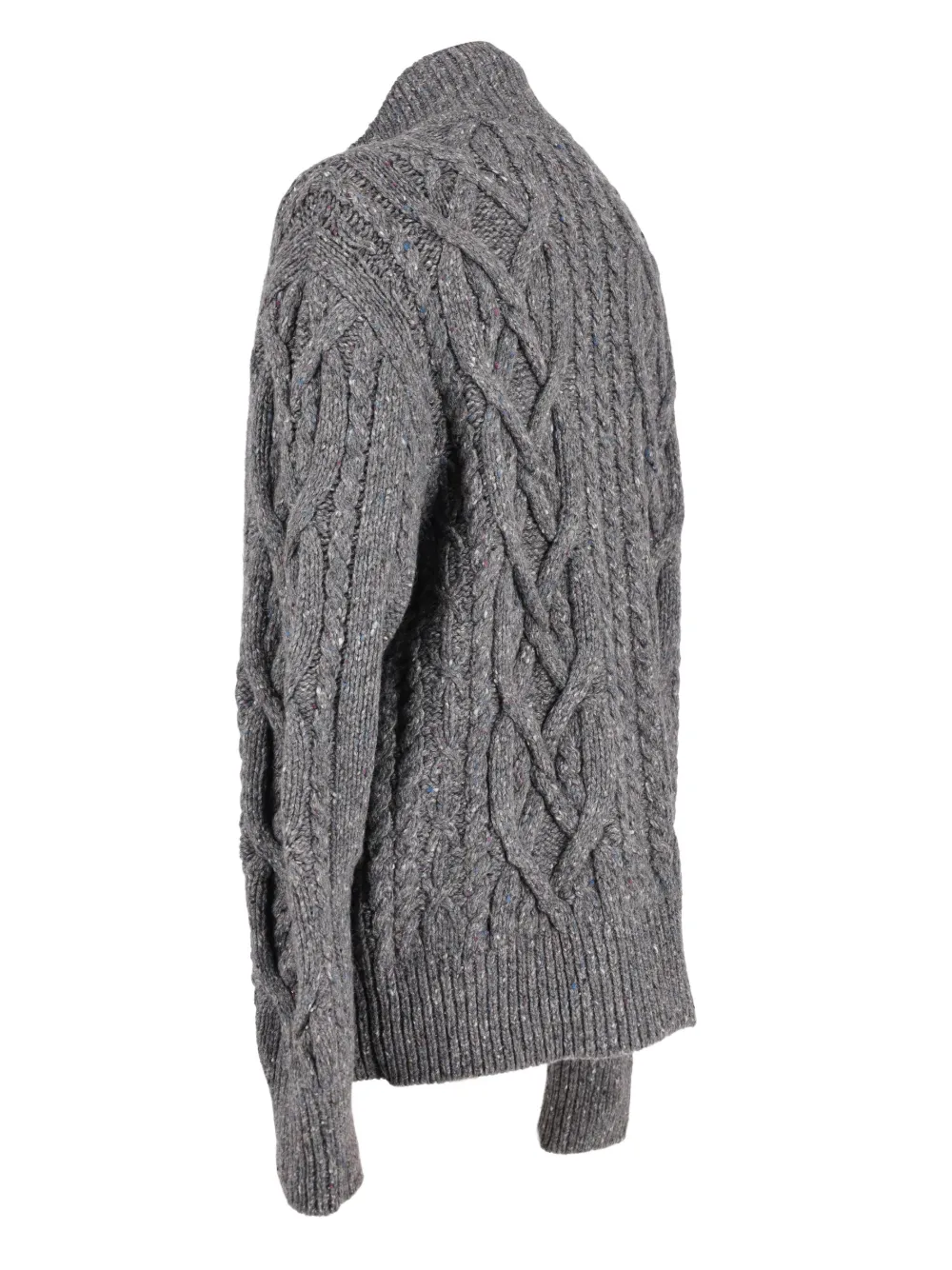  Kenzo Pre-owned Knitted Zip Cardigan - Grey 