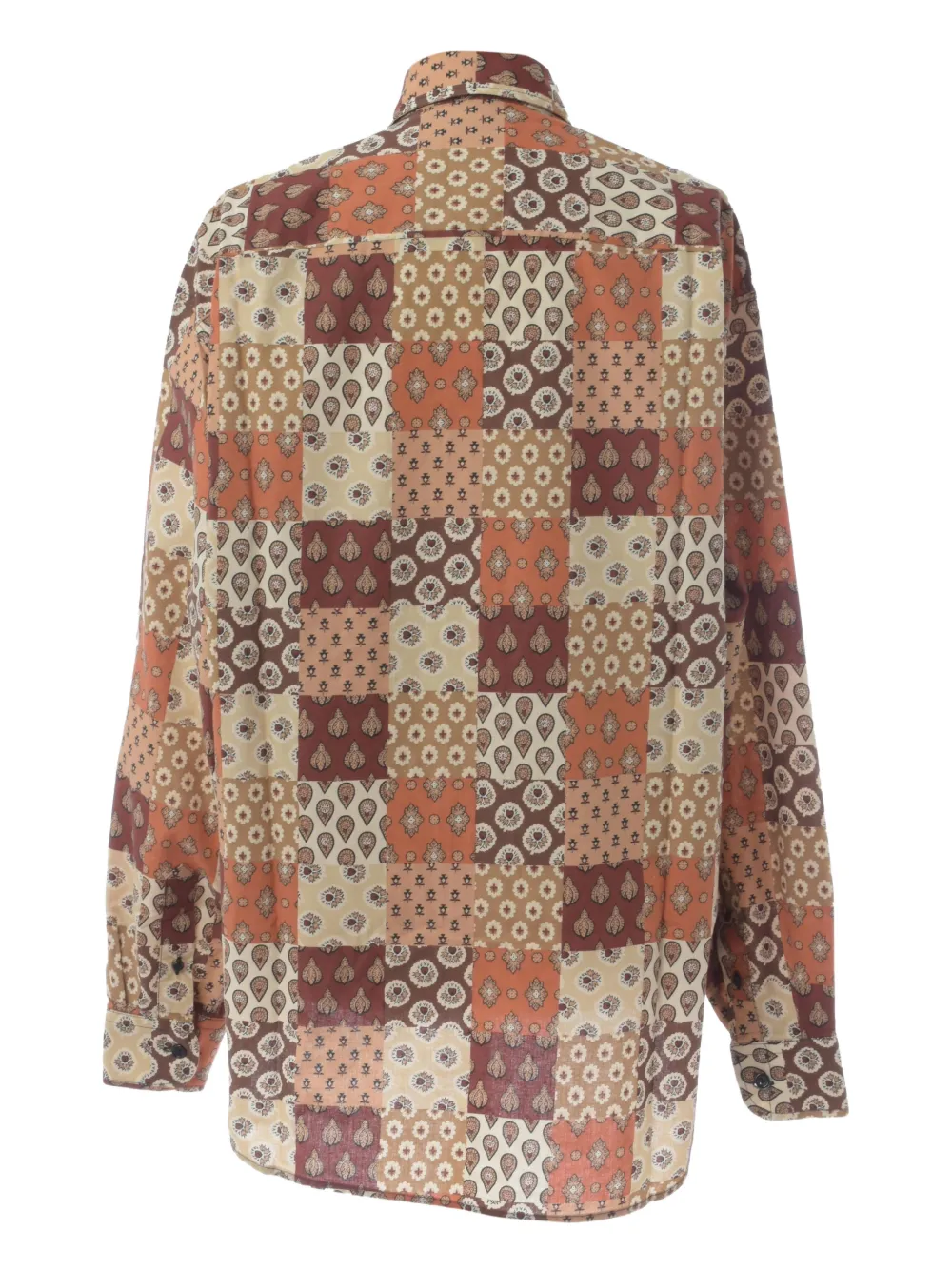 Souleiado patchwork floral shirt | Image 2