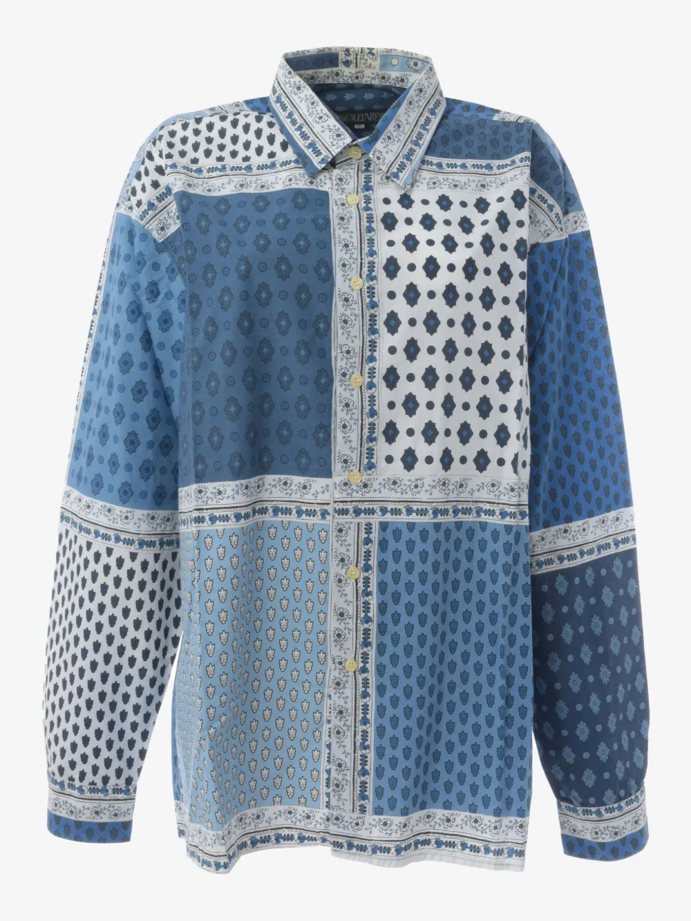 Souleiado patterned floral shirt - Blu