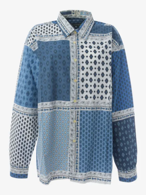 Souleiado patterned floral shirt