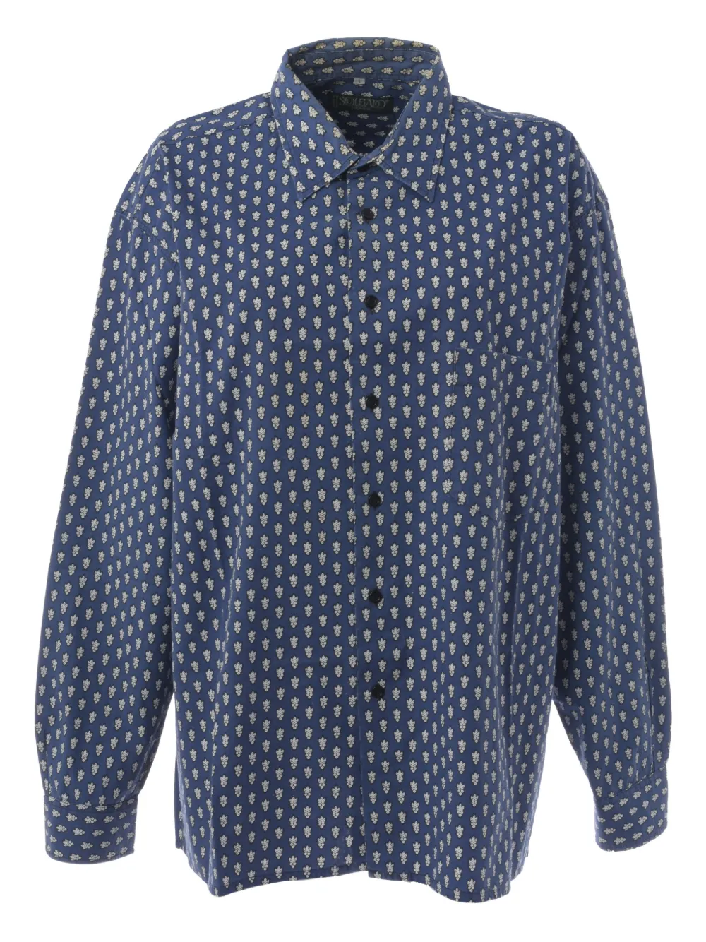 Souleiado Provencal floral pocket shirt | Blue | Image 1