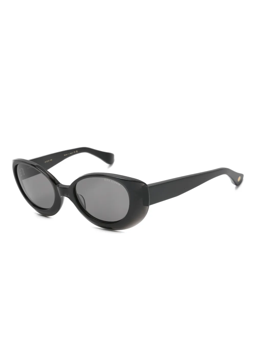 Dita Eyewear Zonnebril met cat-eye montuur - Zwart