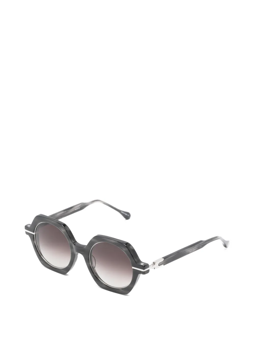Matsuda M2072 geometric-frame sunglasses - Grijs
