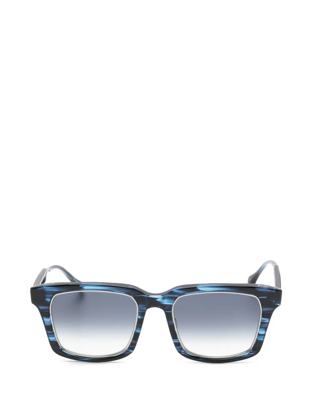 Matsuda square-frame sunglasses - Blu