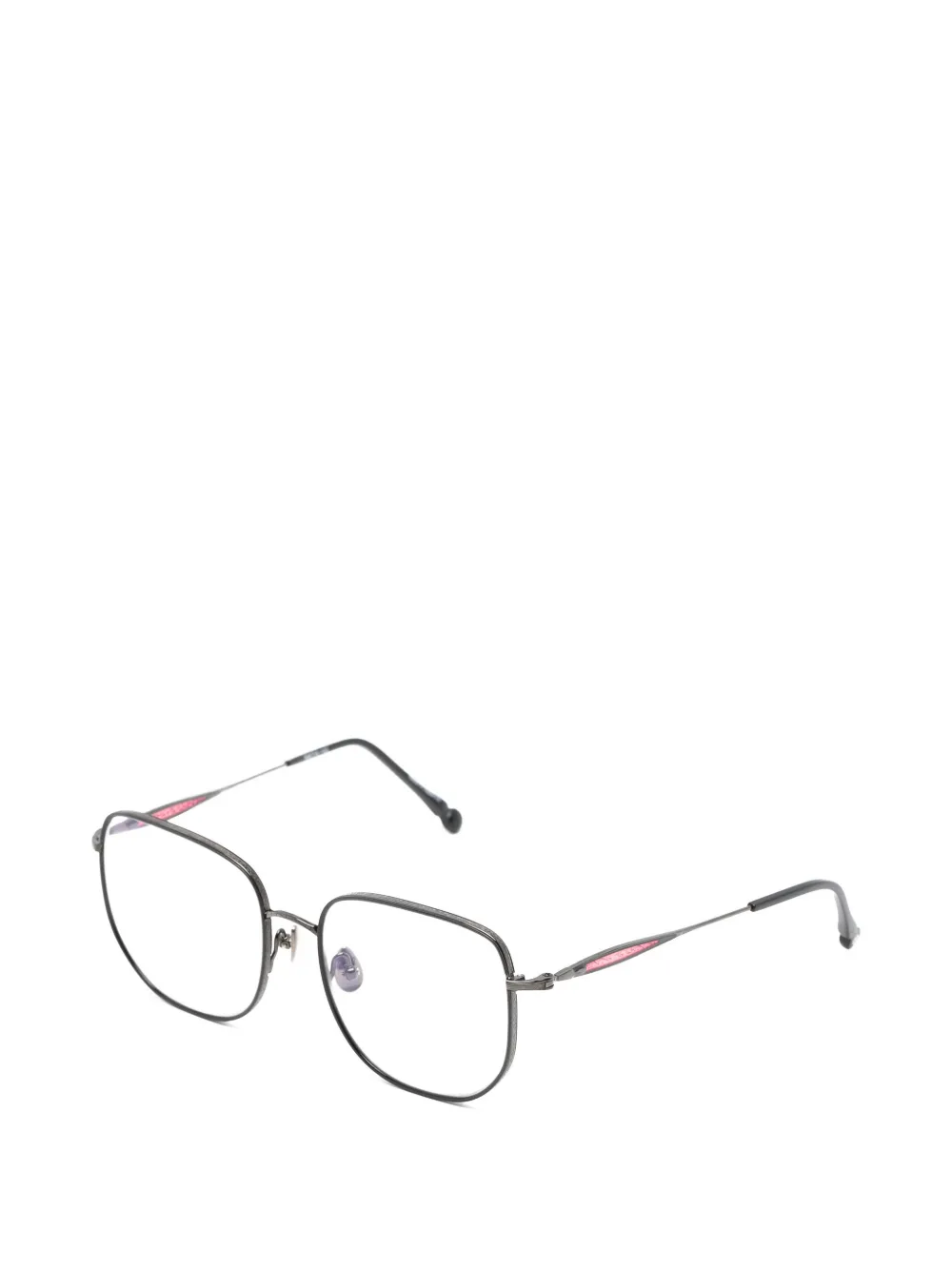Matsuda M3158 bril met rond montuur Zwart