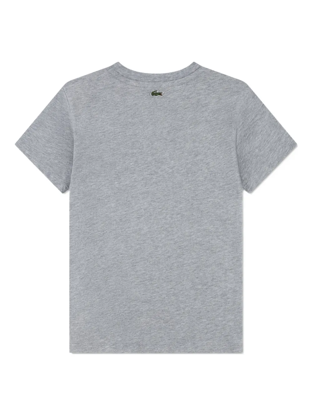  Lacoste Kids Logo Applique T-shirt - Grey 