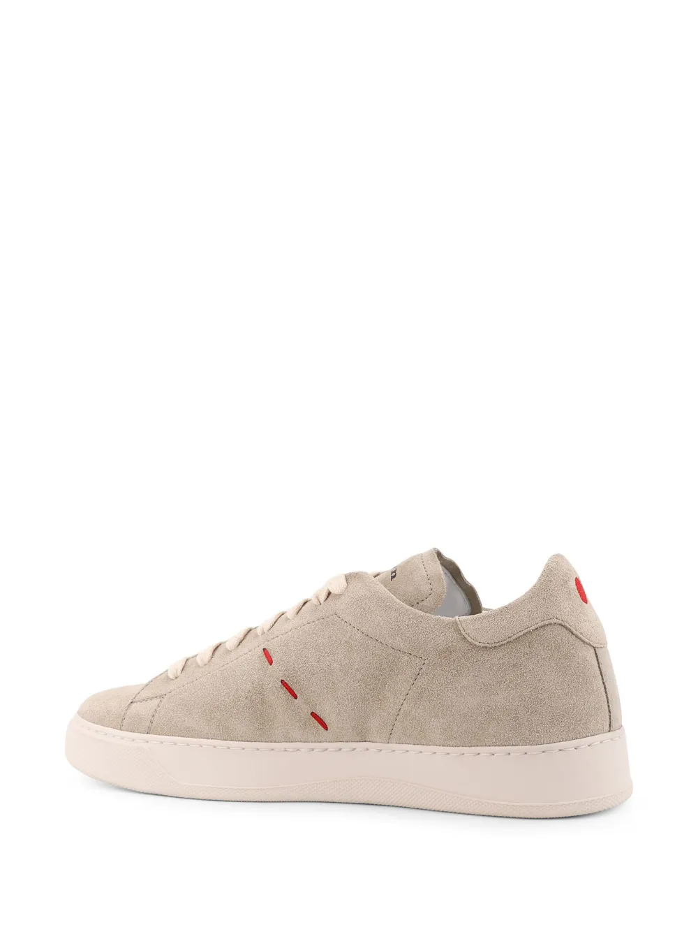 Kiton suede sneakers Beige