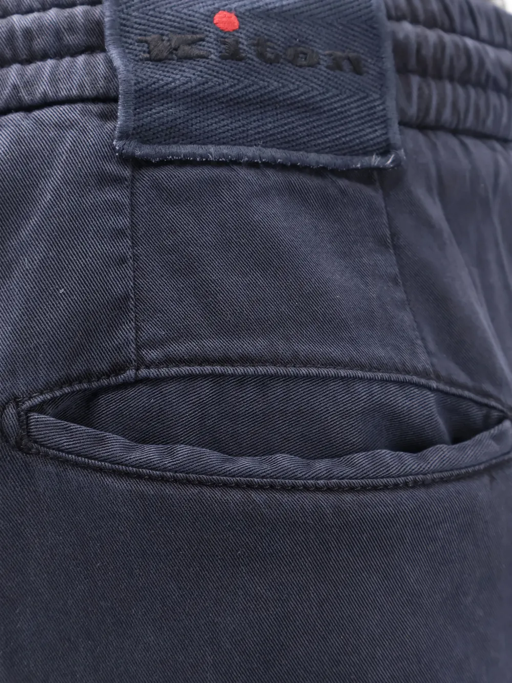  Kiton Blue Trousers 