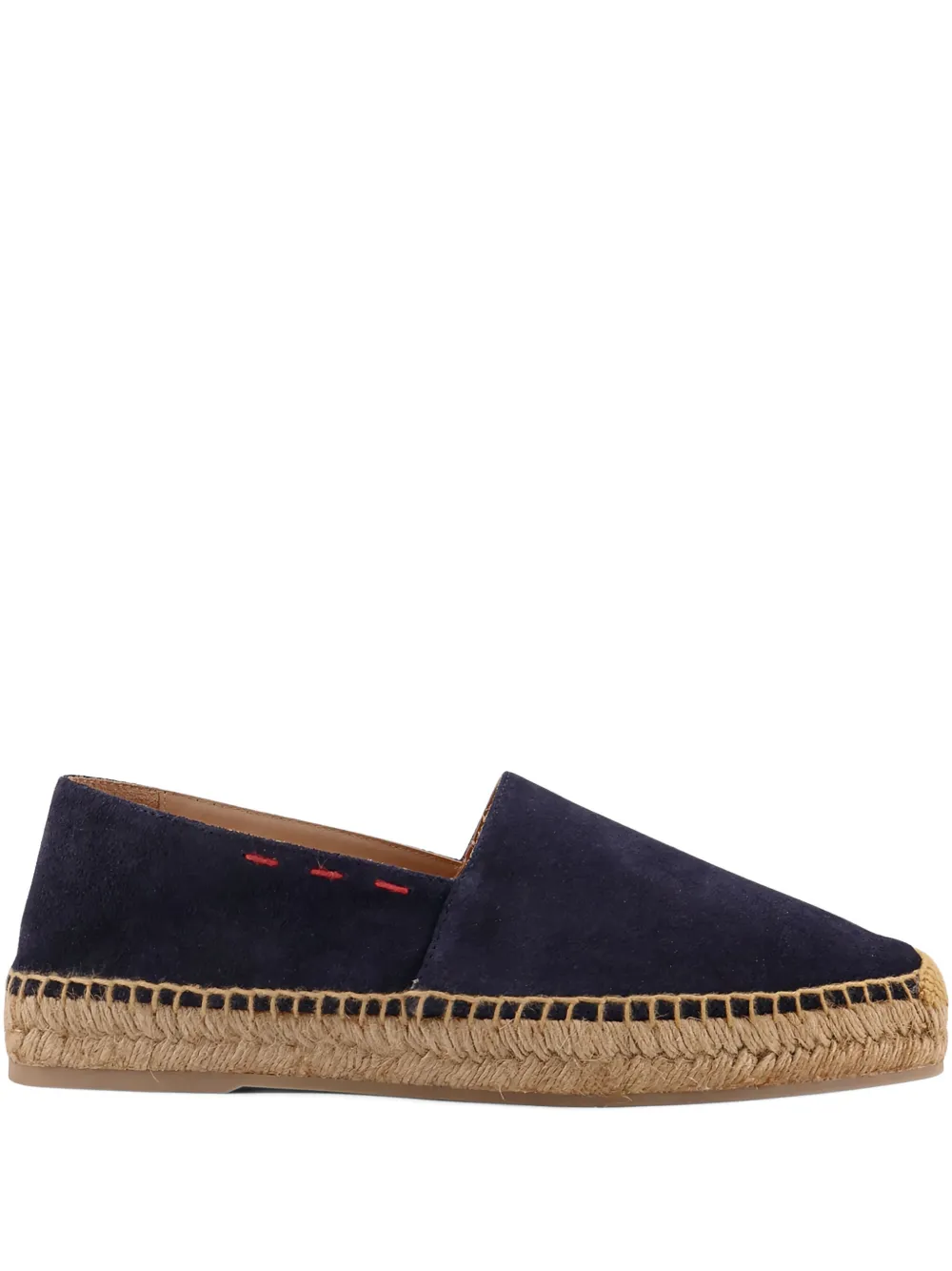 Kiton Espadrille com pesponto | Azul | Image 1