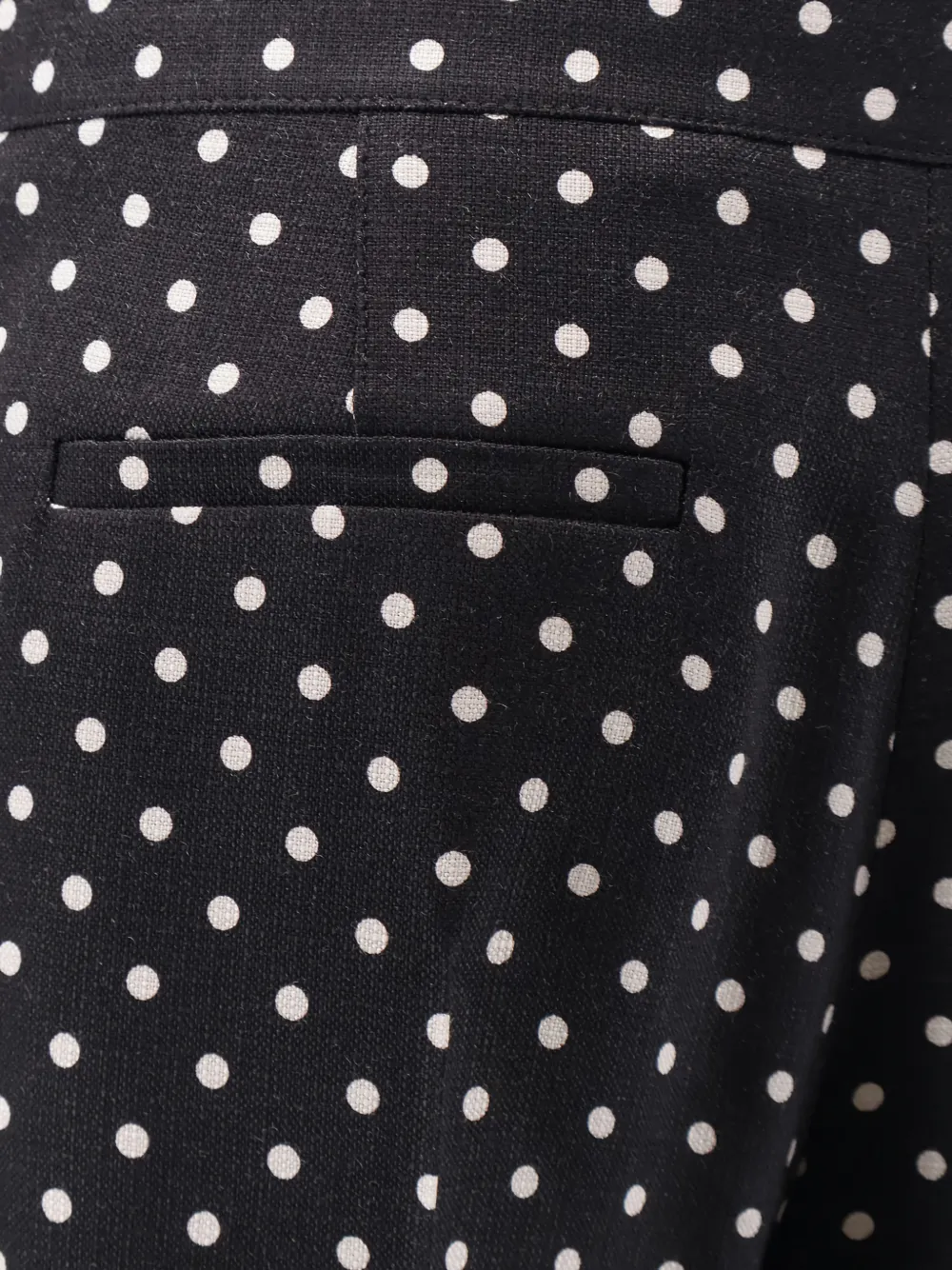 Valentino Garavani Broek met stippen Zwart