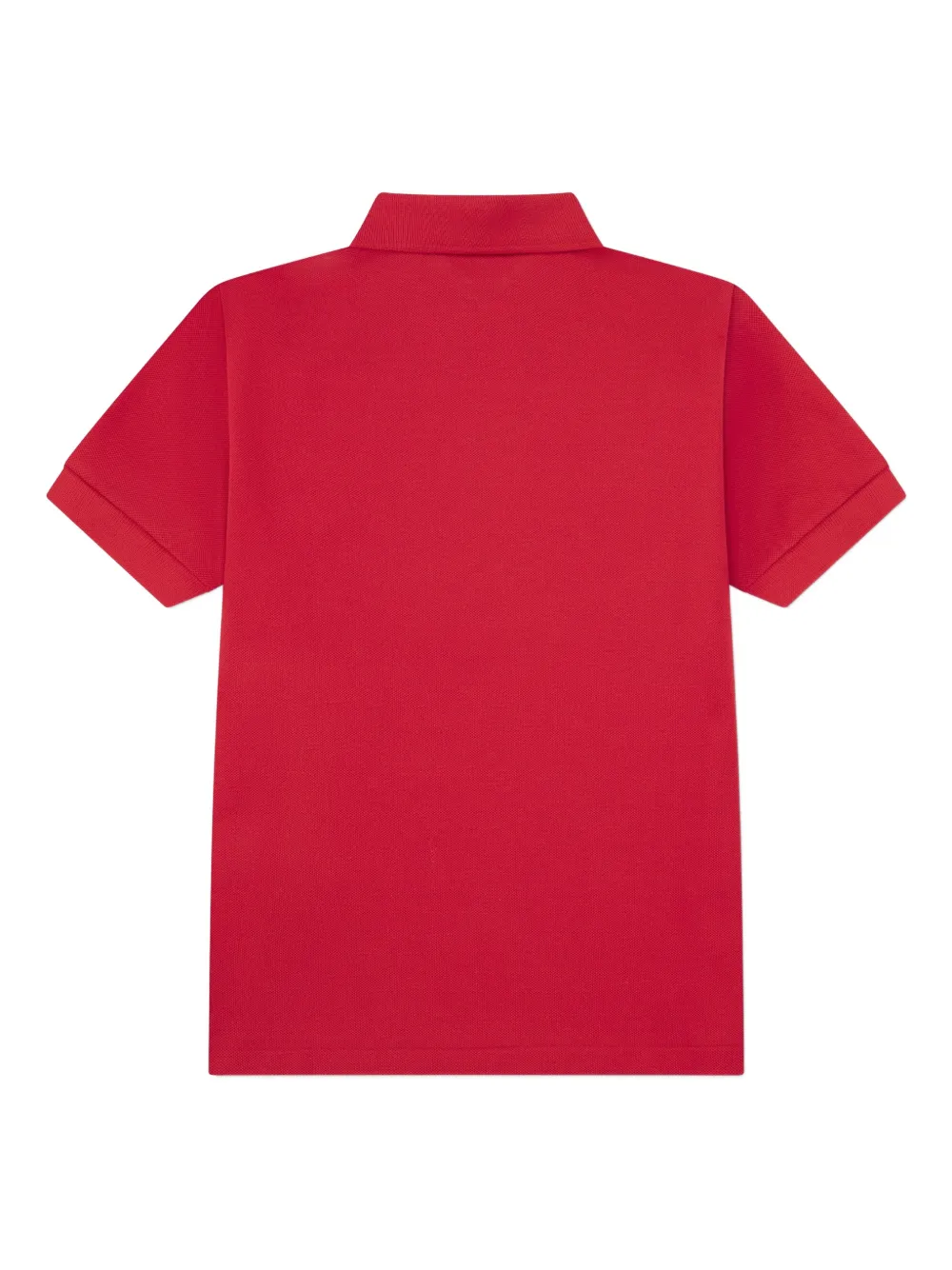 Lacoste Kids Poloshirt met logopatch Rood