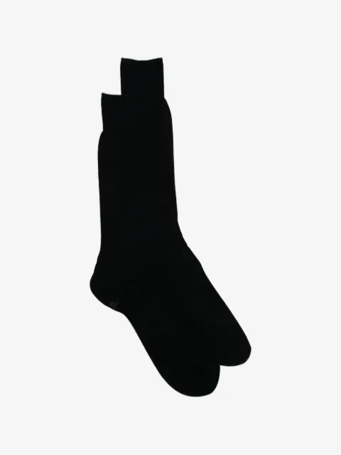 Zegna chaussettes à logo imprimé
