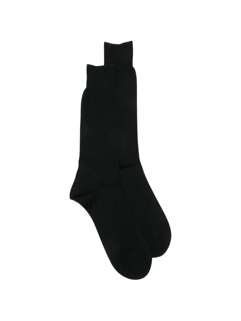 Zegna Logo-print Socks In Black
