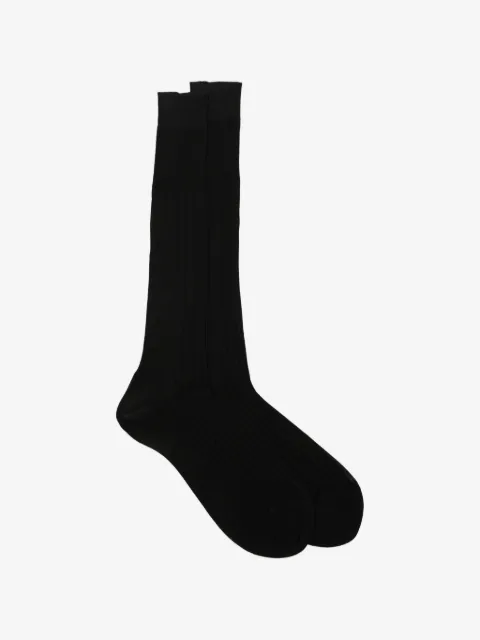 Zegna chaussettes à logo imprimé