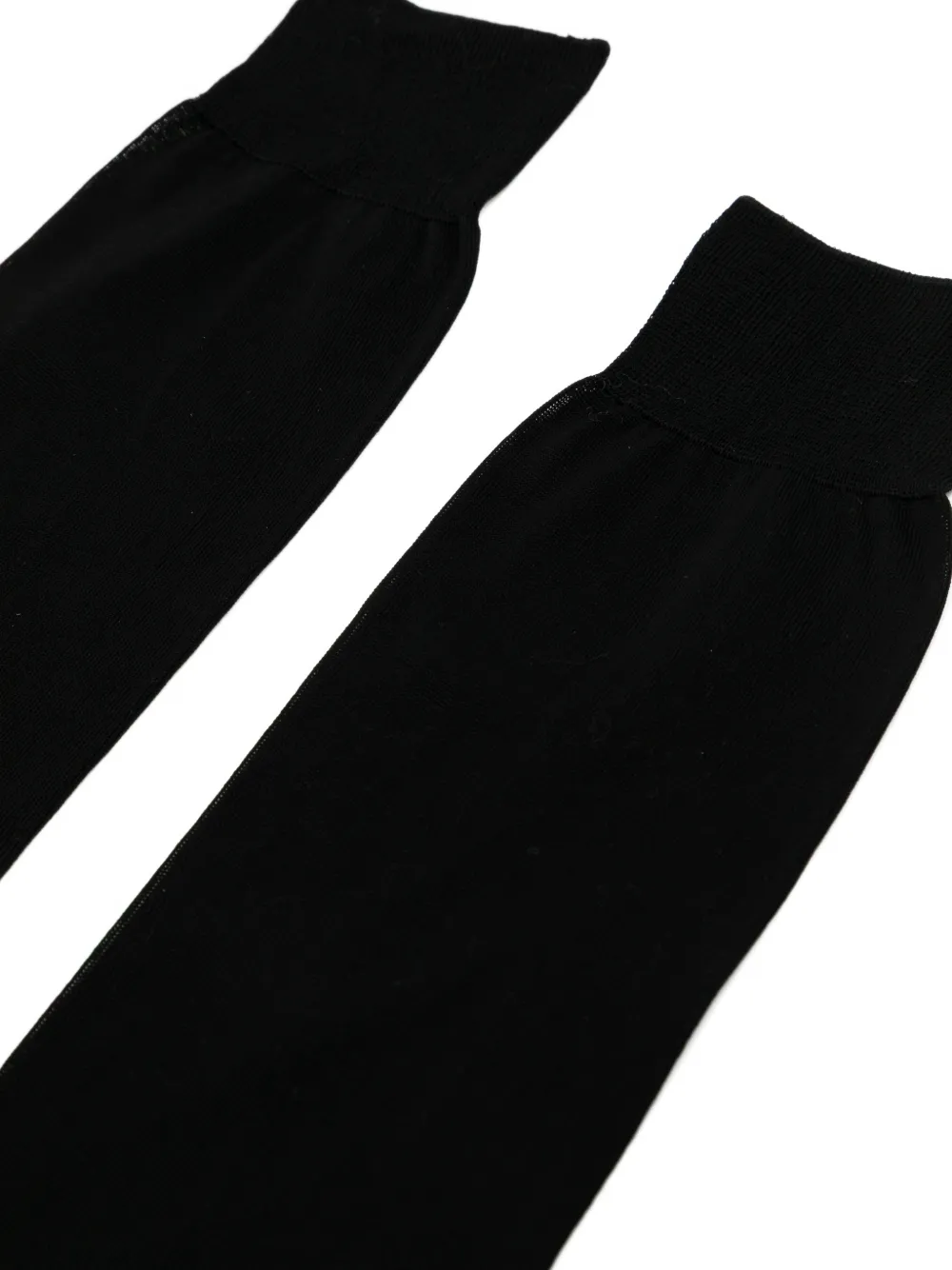  Zegna Chiffon Socks - Black 