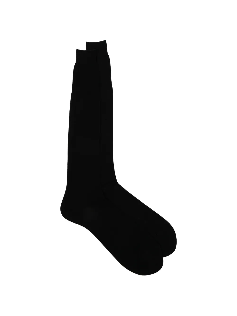Zegna Plain Socks In Black