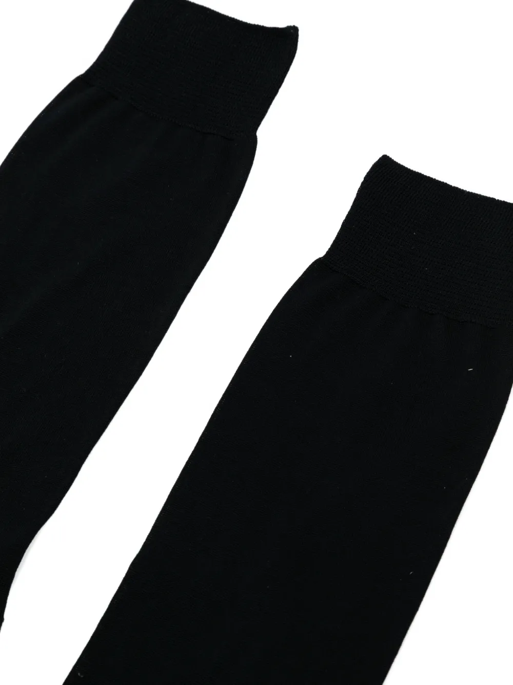 Zegna Sokken met geborduurd logo Zwart
