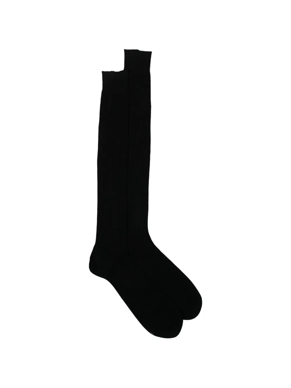 Zegna Logo-print Socks In Black