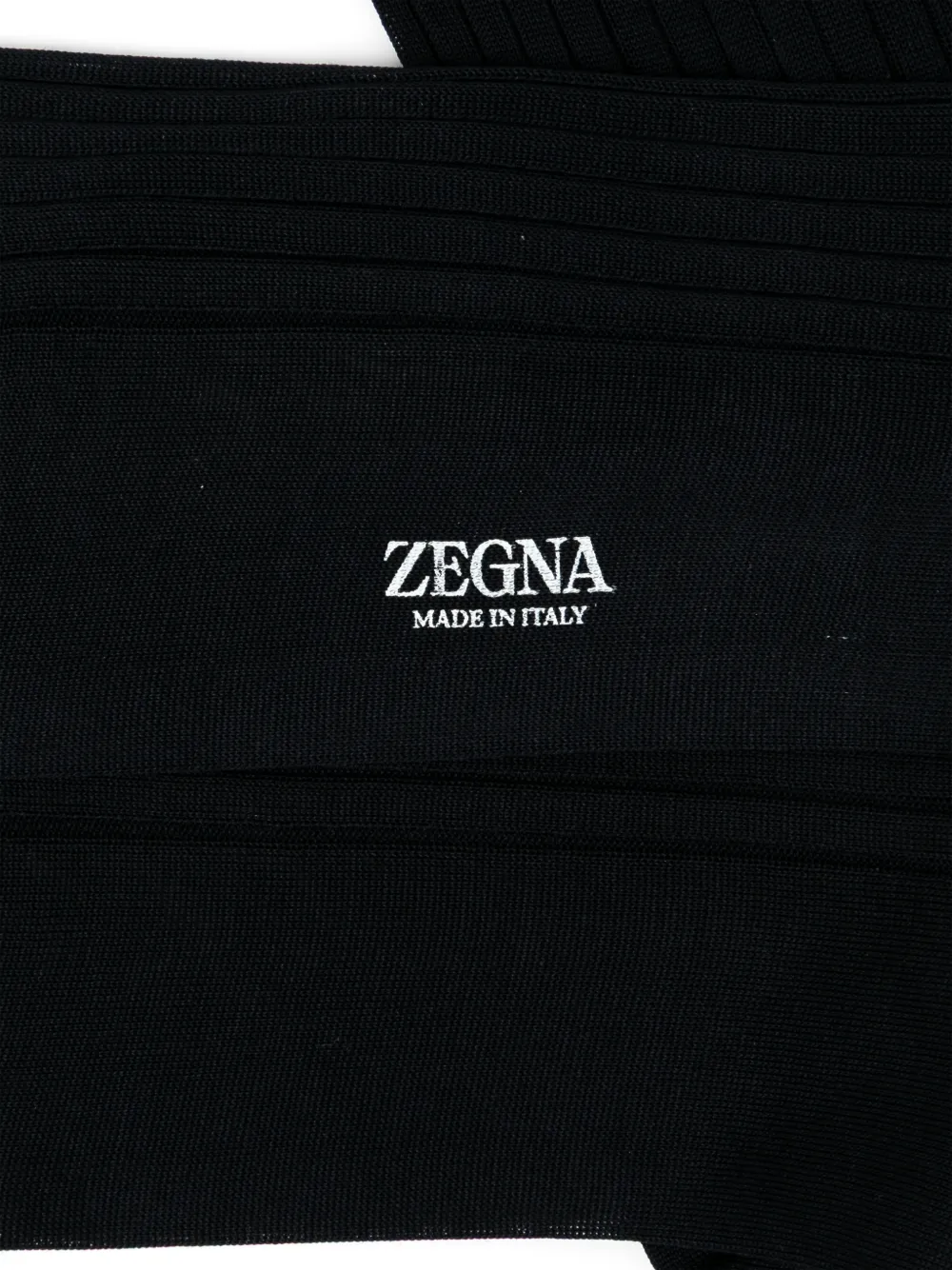 Zegna Sokken met logoprint Zwart
