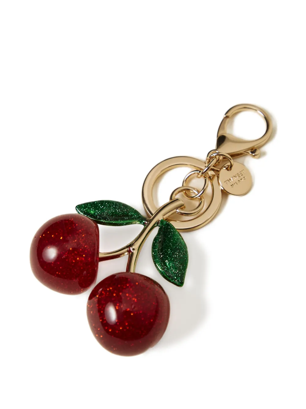  Twinset Cherry Charm Keyring - Red 