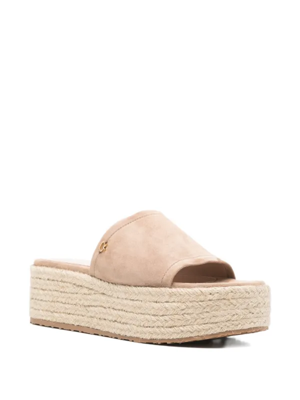 Gianvito Rossi プラットフォーム サンダル | ニュートラル | FARFETCH JP