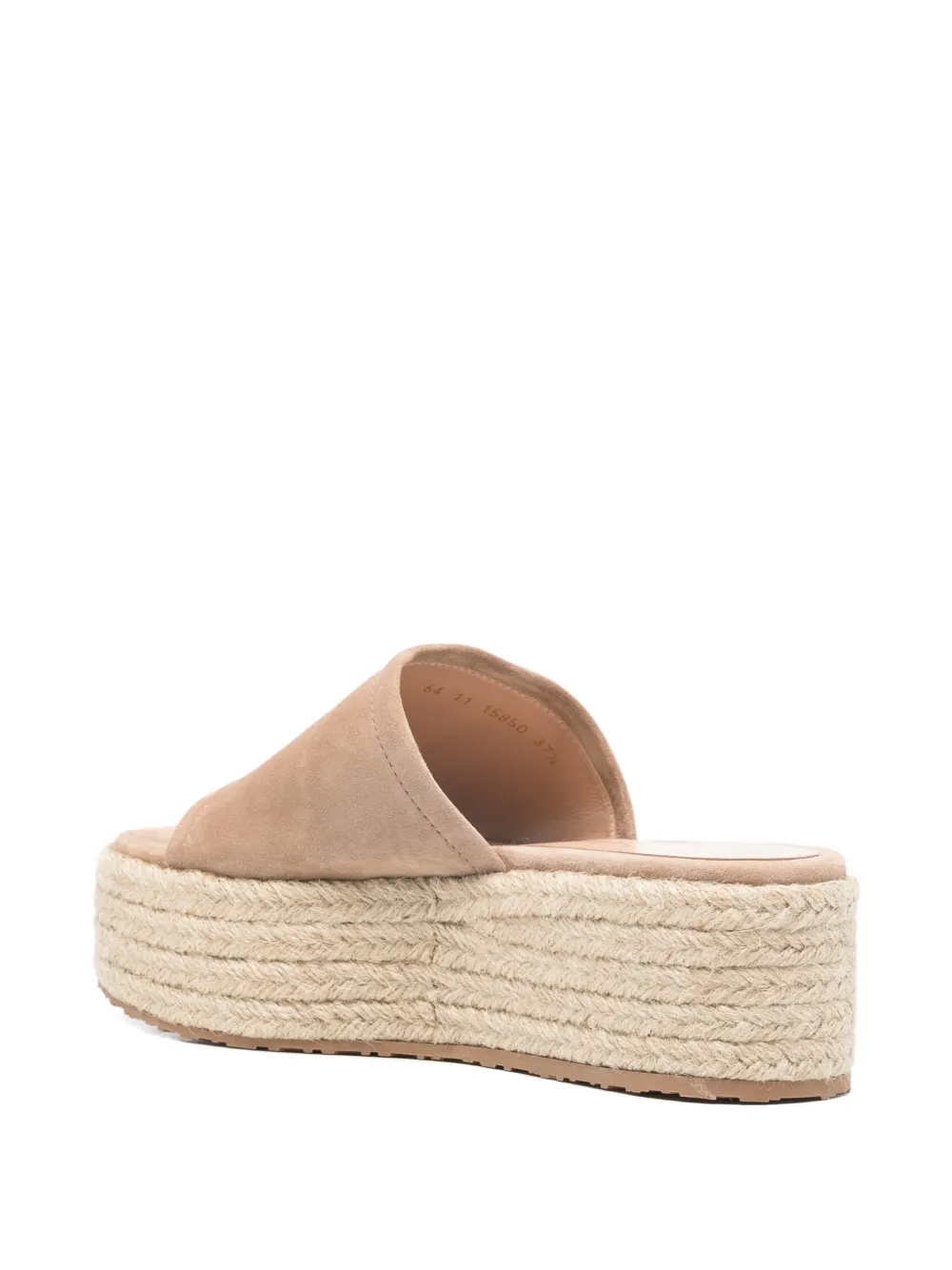 Gianvito Rossi platform sandals Beige