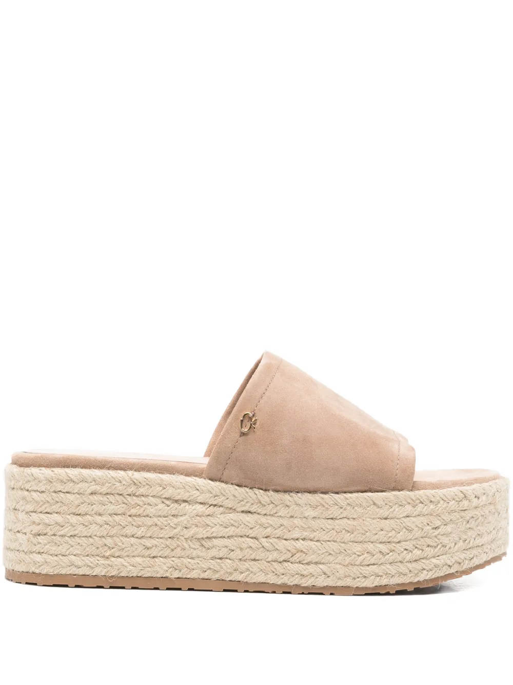 Gianvito Rossi platform sandals Beige