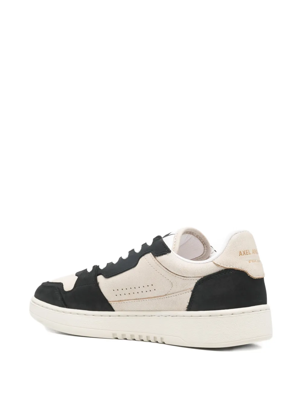 Axel Arigato Dice Lo sneakers met geperforeerd vlak Beige