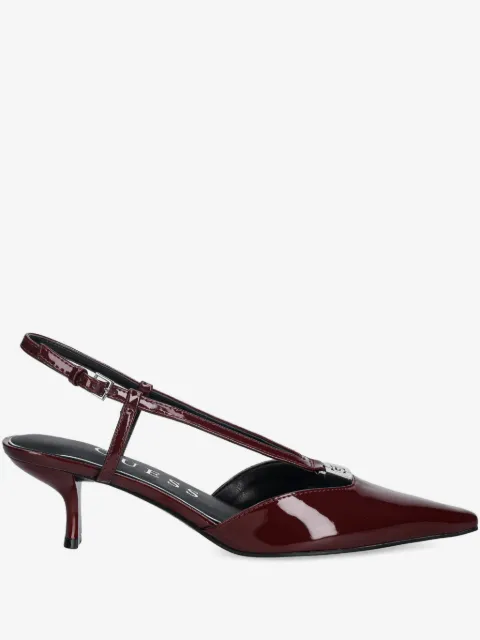 GUESS USA pointed-toe strap heeled pumps