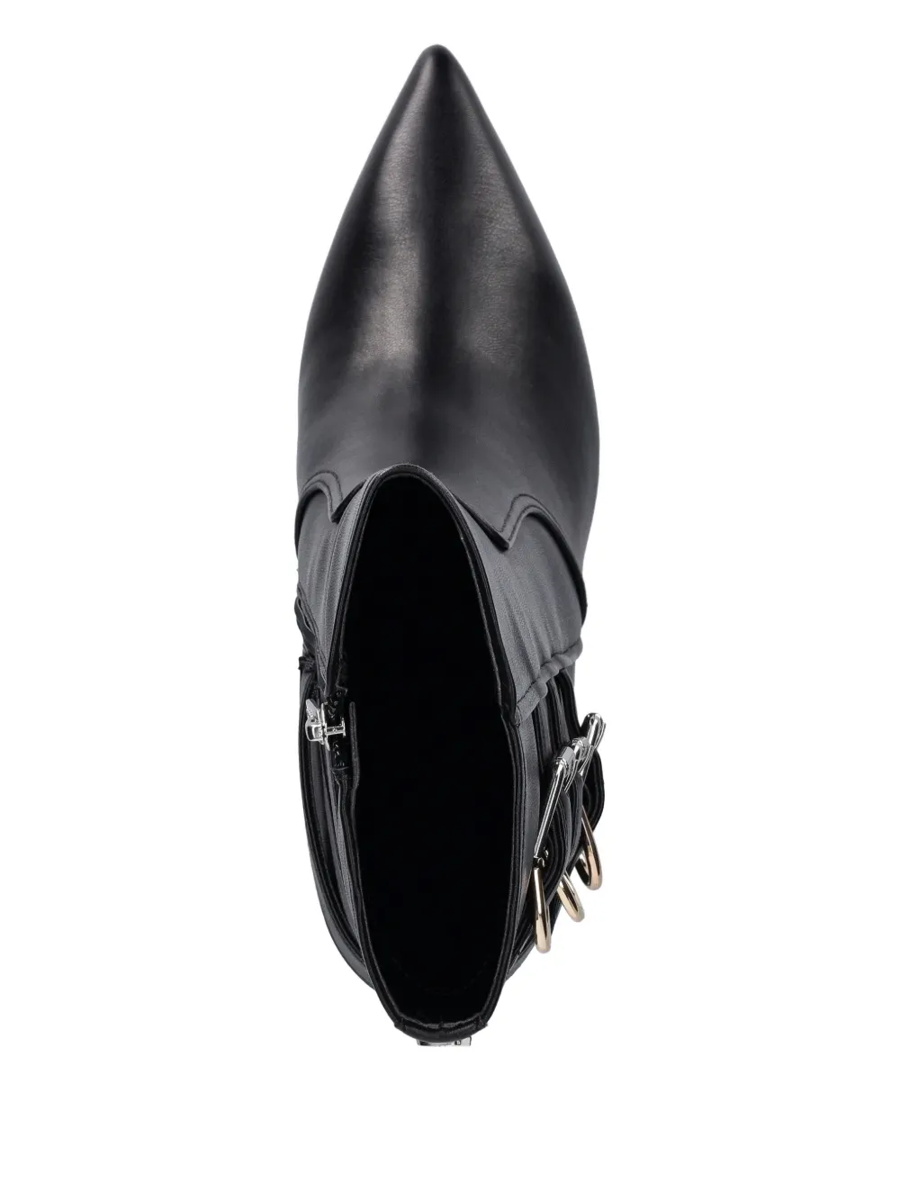 GUESS USA Stiletto laarzen met gesp Zwart