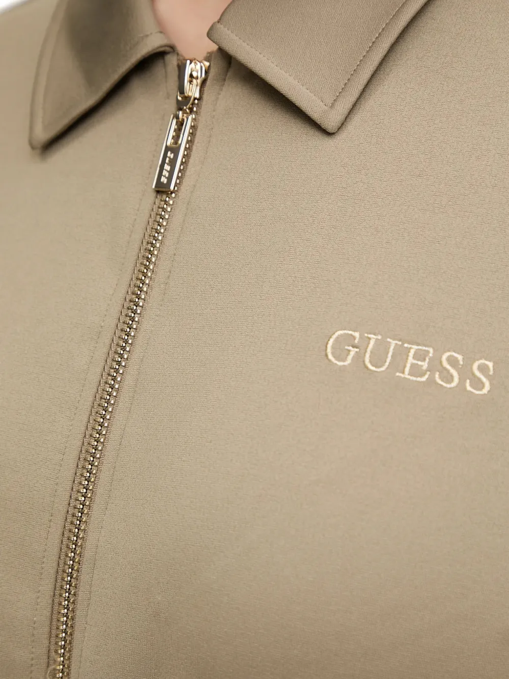 Zip-Up Pocket Mini Dress