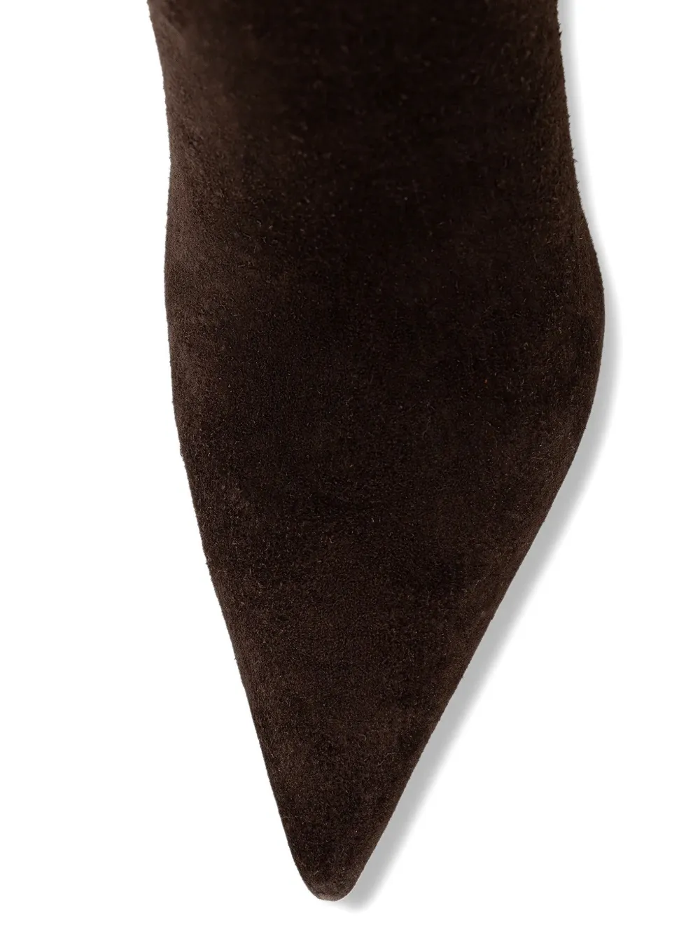 GUESS USA Gressa pointed-toe suede boots Bruin