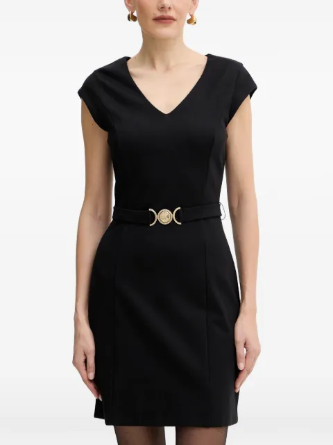 GUESS USA Chrissy V-neck belted mini dress