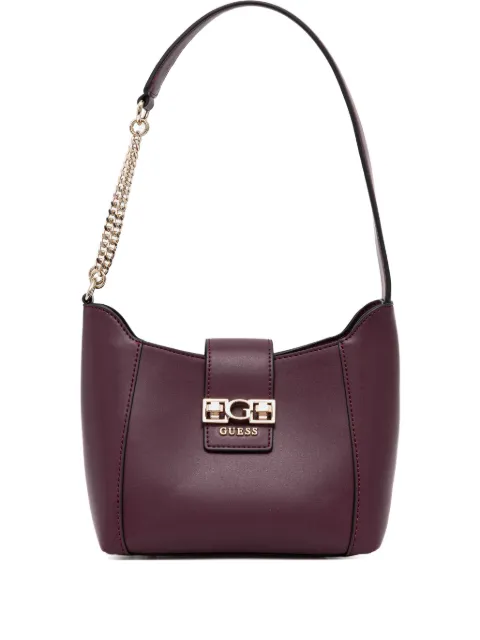 GUESS USA logo appliqué tote bag