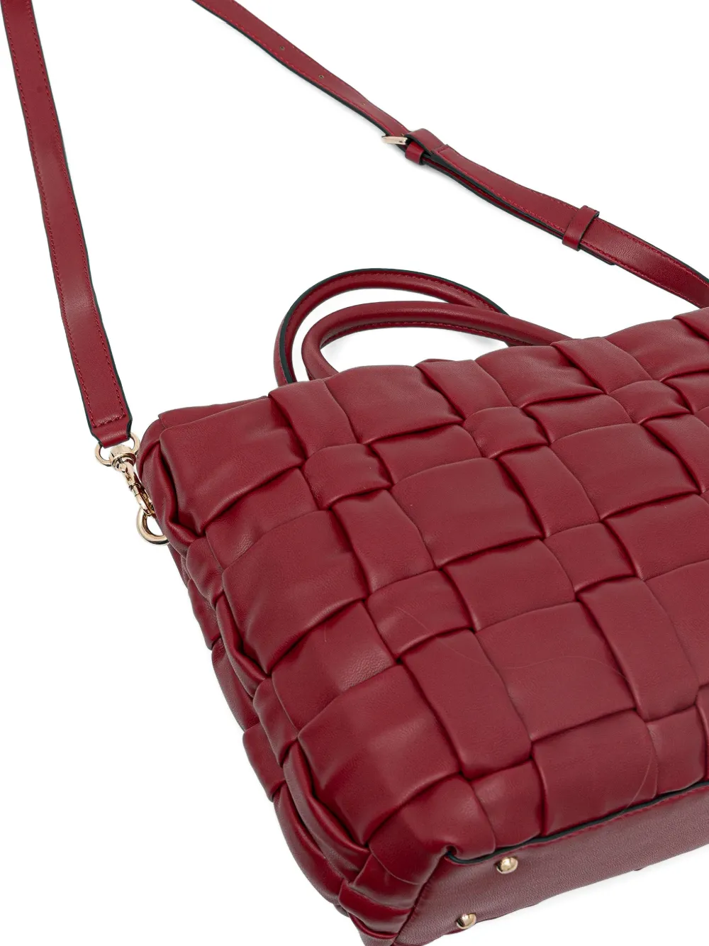 GUESS USA Marion geweven shopper Rood